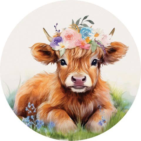 Gift & Garden by Carson - Wholesale Car Coaster - Unisex - Baby Highland Packaged Car Coaster