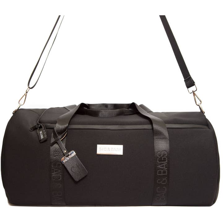 SAHARA BLACK TRAVEL BAG for wholesale by SAC & BAGS