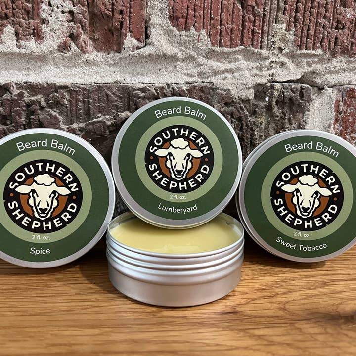 Beard Balm for wholesale by Southern Shepherd Beard and Body Care