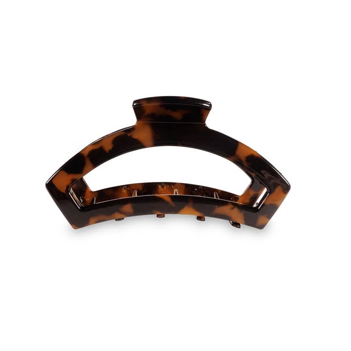VIAI Beauty - Wholesale Hair Clip - Women's - Open Tortoise Small Claw Hair Clip