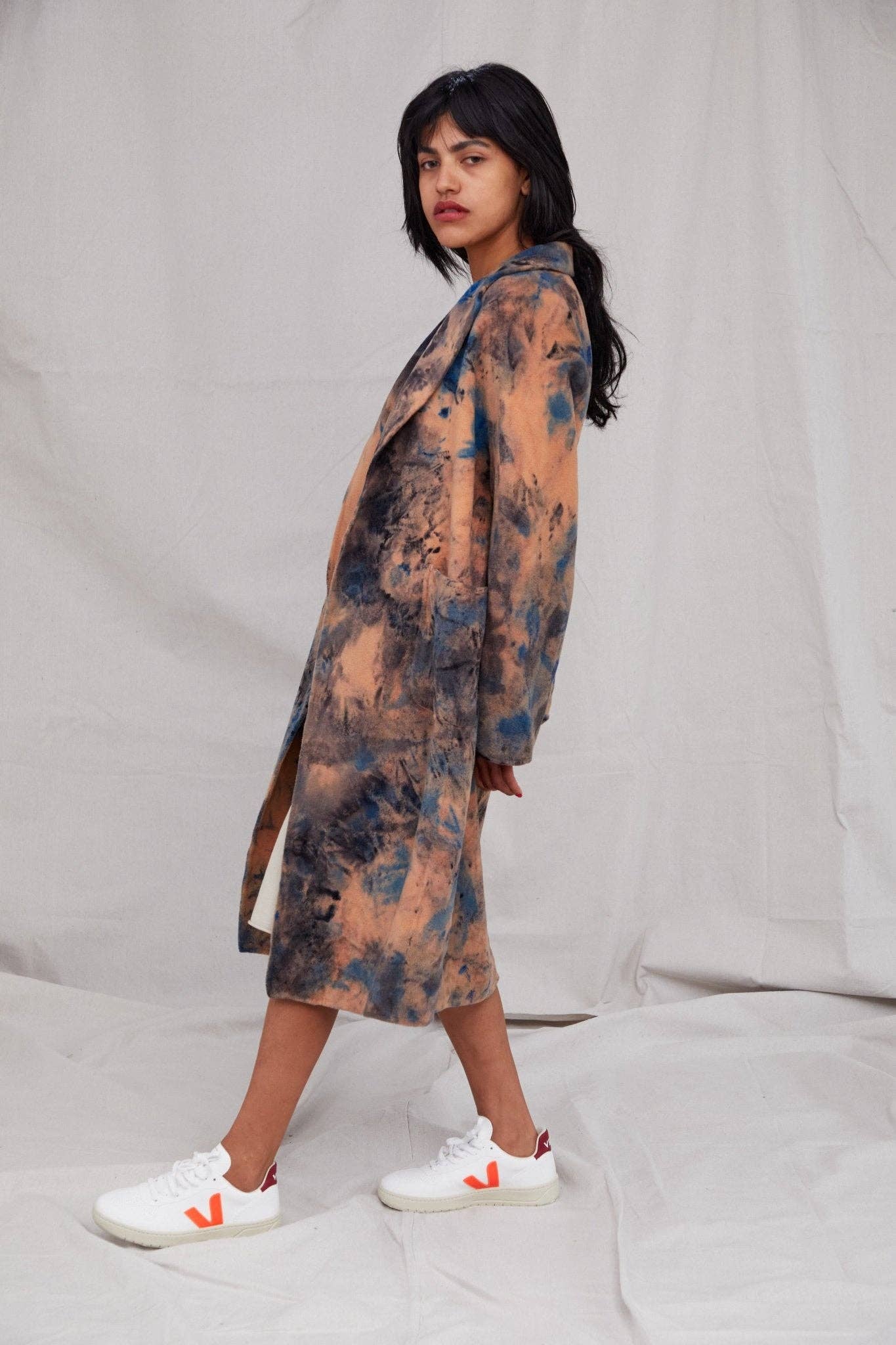 Riverside Tool & Dye – Engroshandel Frakke - Dame – Cashmere Wrap Coat4