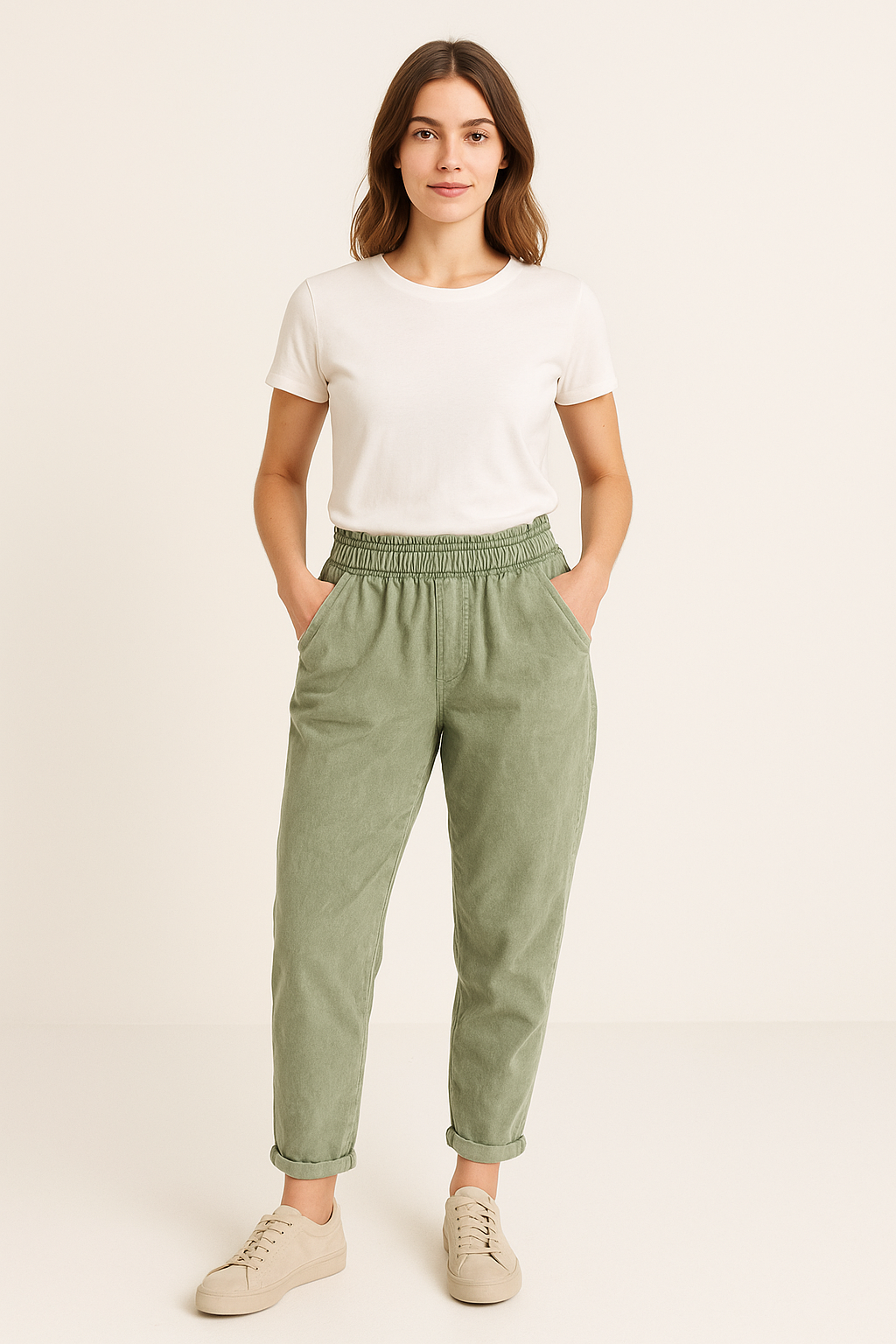 Lucy Sparks – wholesale Pants – Women's – cold washed fading effect super stretchy magic trousers4