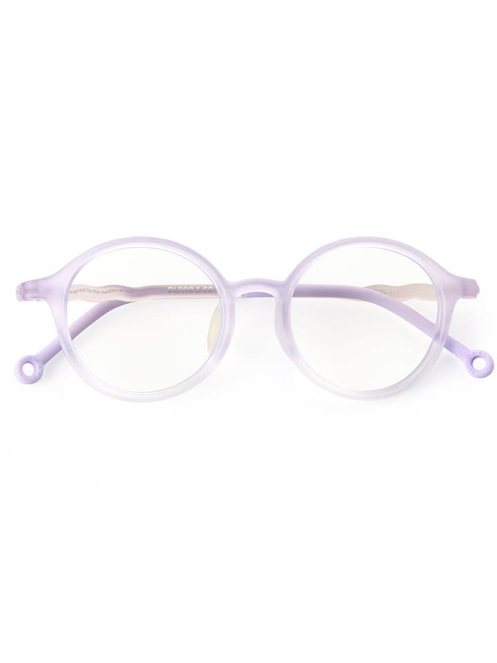 Ovale skærmbriller til børn Tranquil Lavender 3-5Y for engroshandel hos Olivio & Co