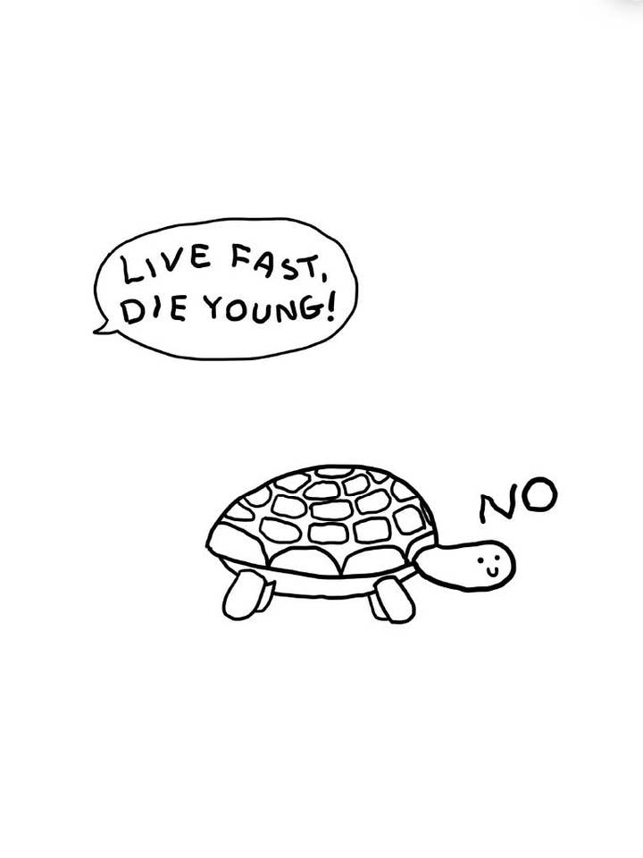 Sac fourre-tout « Live Fast, Die Young » par Kaja Pilip pour la vente par Tom'sTotes Ltd