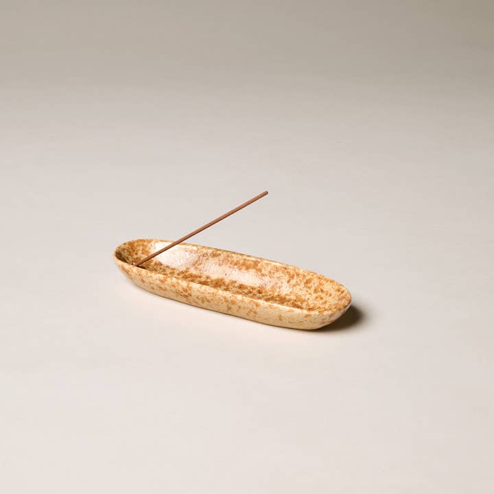 The Collector Ceramic Holder - Brown Speckle for wholesale by Gentle Habits