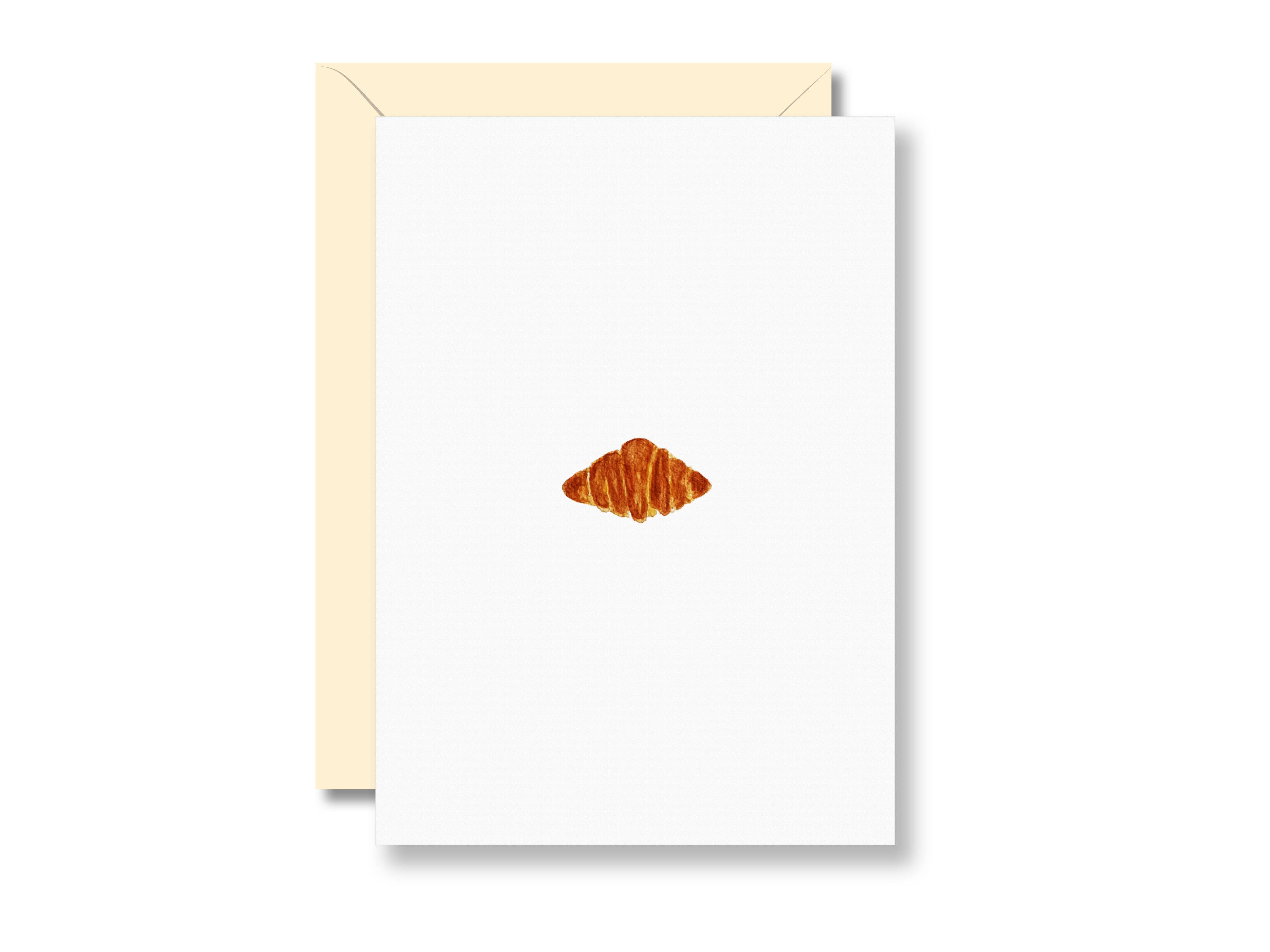 SANS.design - Wholesale Postcard - Croissant | Postcard1