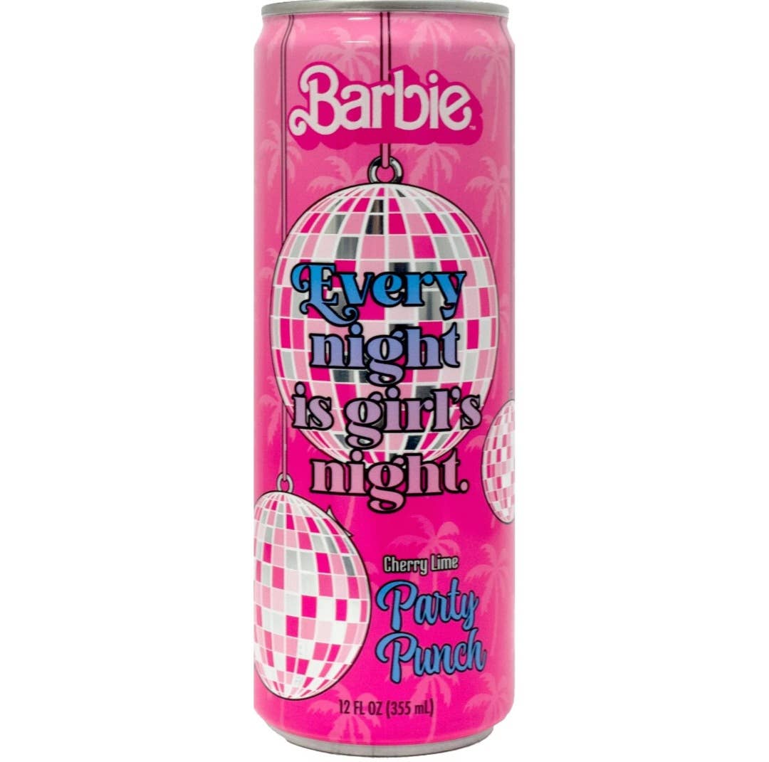 Majestic Wholesale - Wholesale Soda/Carbonated Drink - Barbie Cherry Lime Party Punch 12oz Can – 12ct0