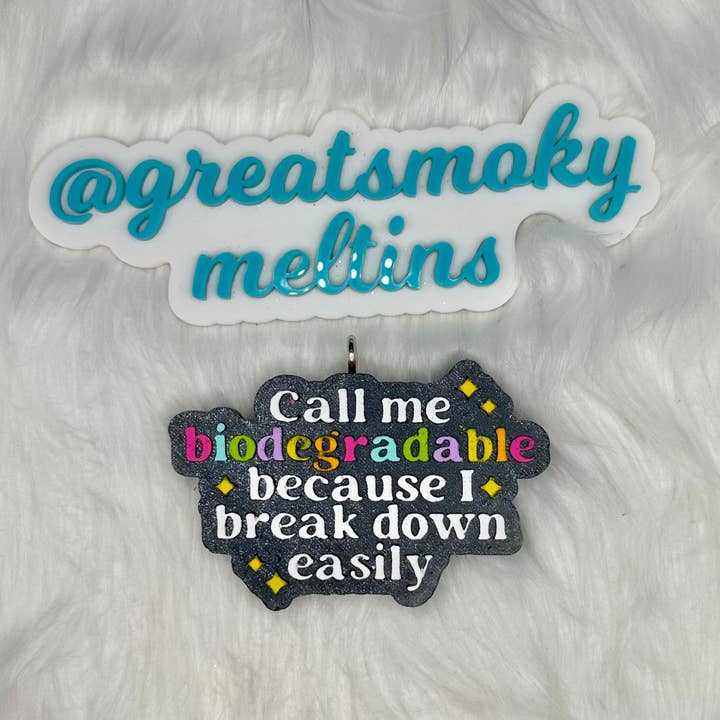 Break Down Easily Car Freshie for wholesale by Great Smoky Meltin’s, LLC