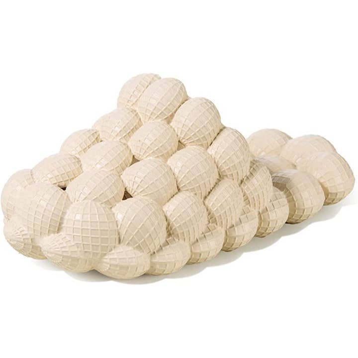 Golf Ball Slides - Vente Claquettes – femme - Toboggans à bulles de massage solides pour hommes et femmes1