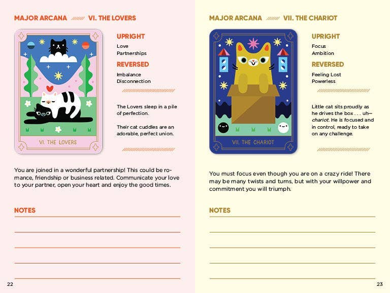Hachette Book Group - Wholesale Tarot Cards - Mystic Cats Tarot: A 78-Card Deck and Guidebook10
