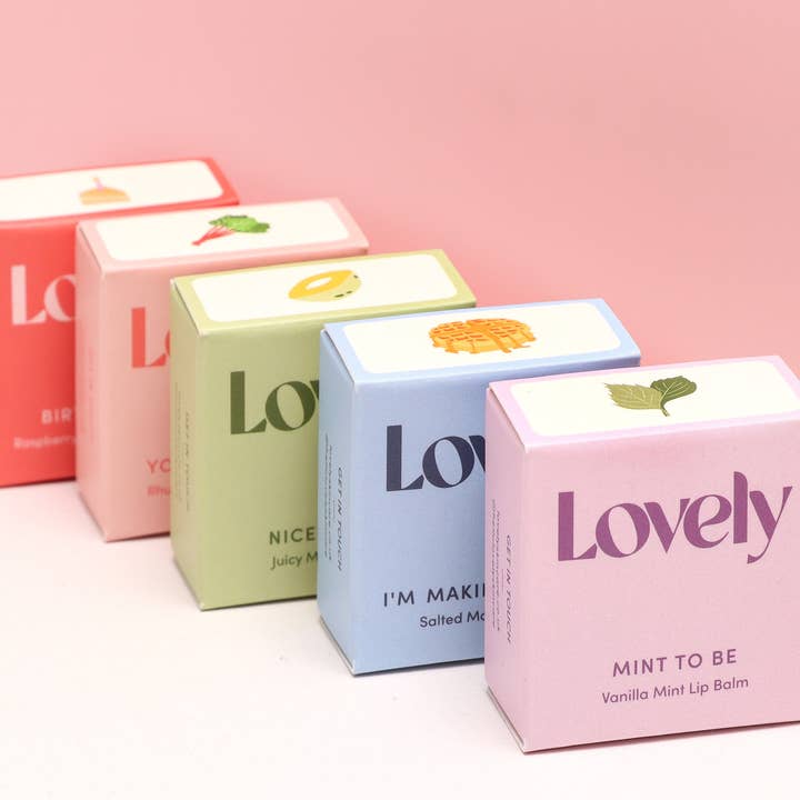 Lovely Skincare - Wholesale Lip Balm - Lip Balm - Mint to Be - Peppermint Vanilla5