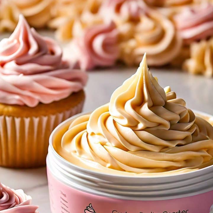 Beautique Goals - Wholesale Body Balm/Butter - Cupcake Buttercream Body Butters4