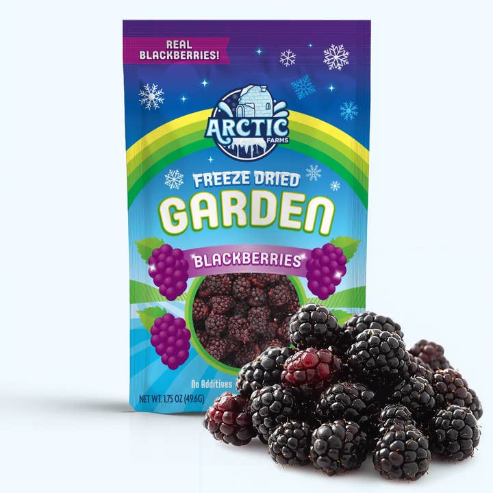 Arctic Farms - Wholesale Dried/Dehydrated Fruit - Arctic Farms Garden Freeze Dried Blackberry 100% Real Fruit