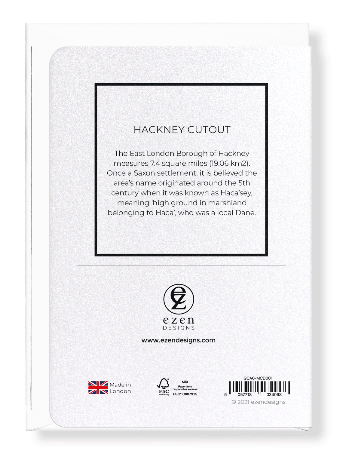 Ezen Trade – wholesale Everyday greeting card – HACKNEY CUTOUT: Greeting Card2