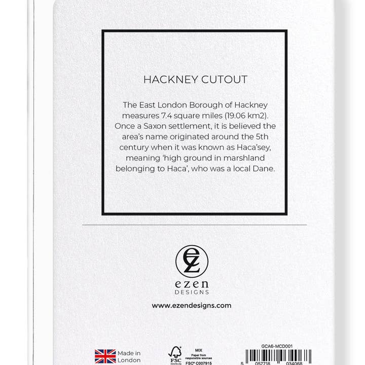 Ezen Trade – wholesale Everyday greeting card – HACKNEY CUTOUT: Greeting Card2