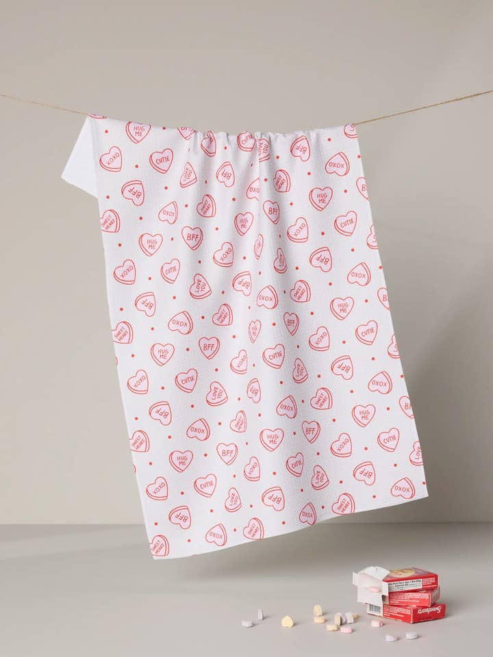 Cutie Tea Towel for wholesale by Geometry