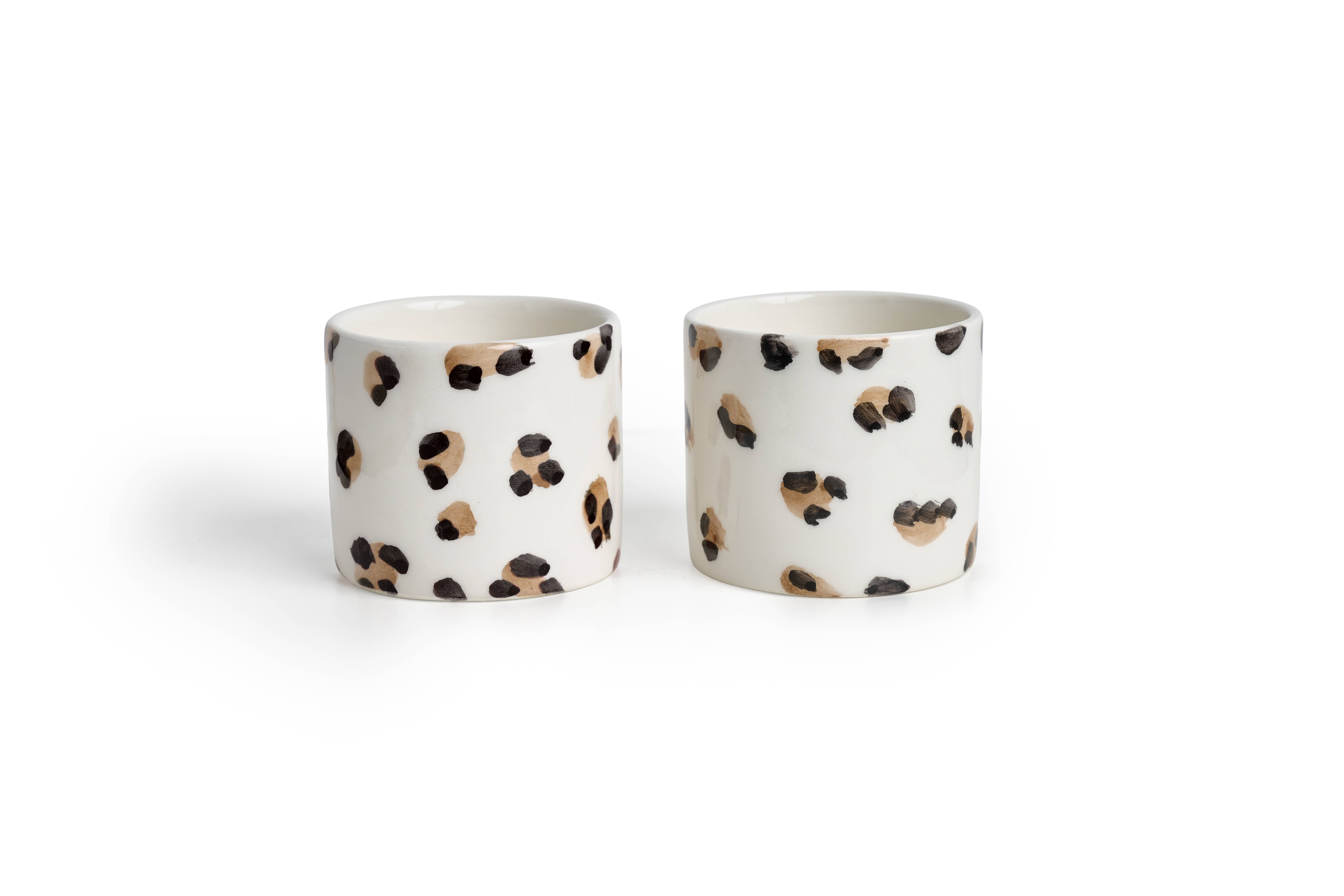 Really Nice Things - Wholesale Coffee Mug - Set of 2 ceramic mugs (CHEETAH)0