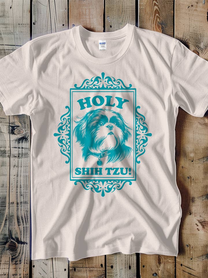 Holy Shih Tzu Unisex Tee for wholesale by Swift Retail