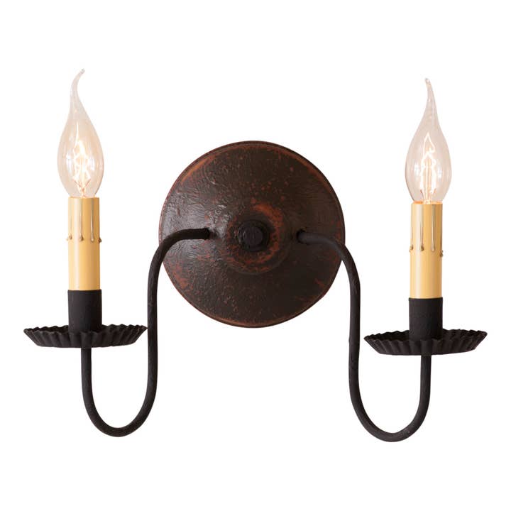 Ashford Wood Wall Sconce for wholesale by Irvin's Tinware