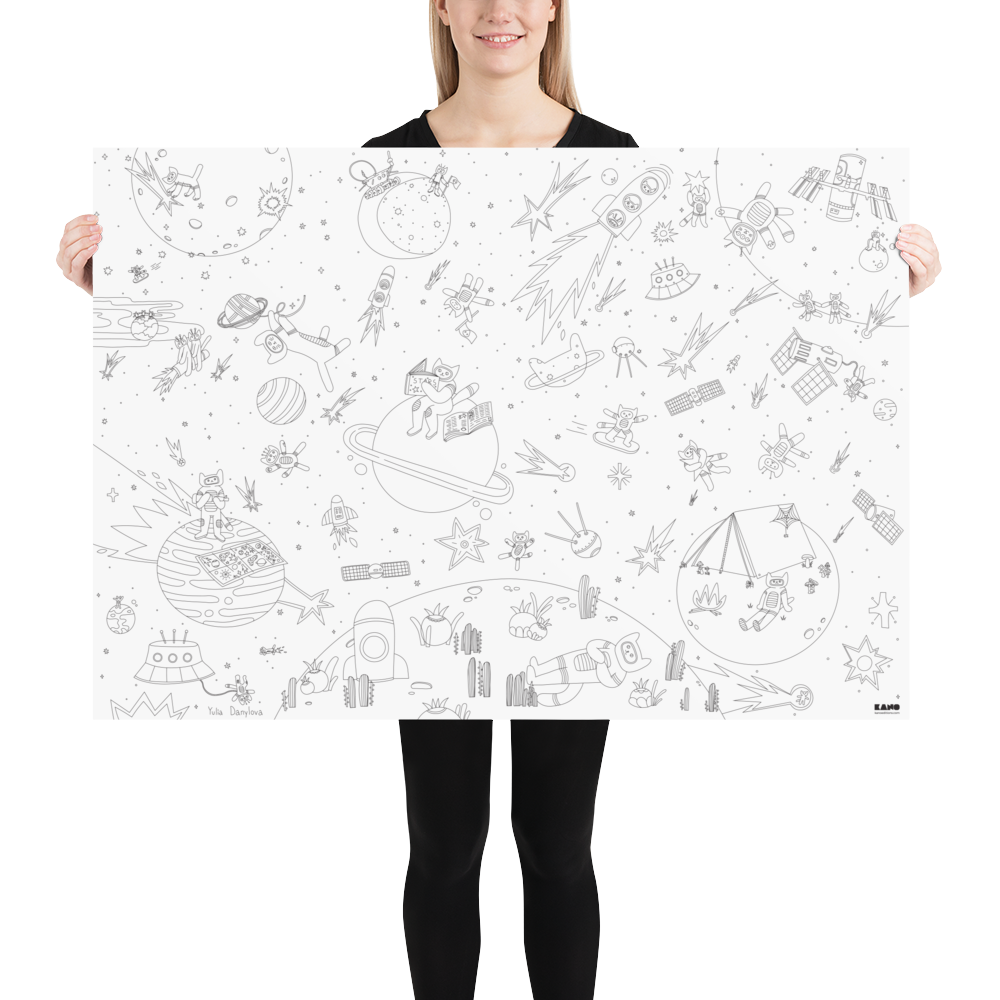 KANO editions - Wholesale Coloring & Activity Book - Kids & Baby - Space Kittens6