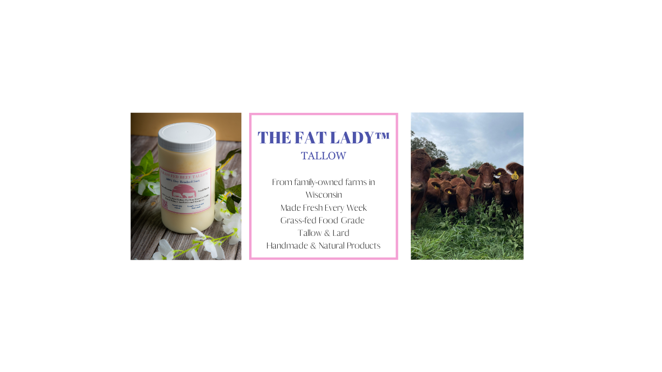 The Fat Lady - Wholesale Cooking Oil - Premium USDA Grass-fed Beef Tallow Fat in Glass Jars3