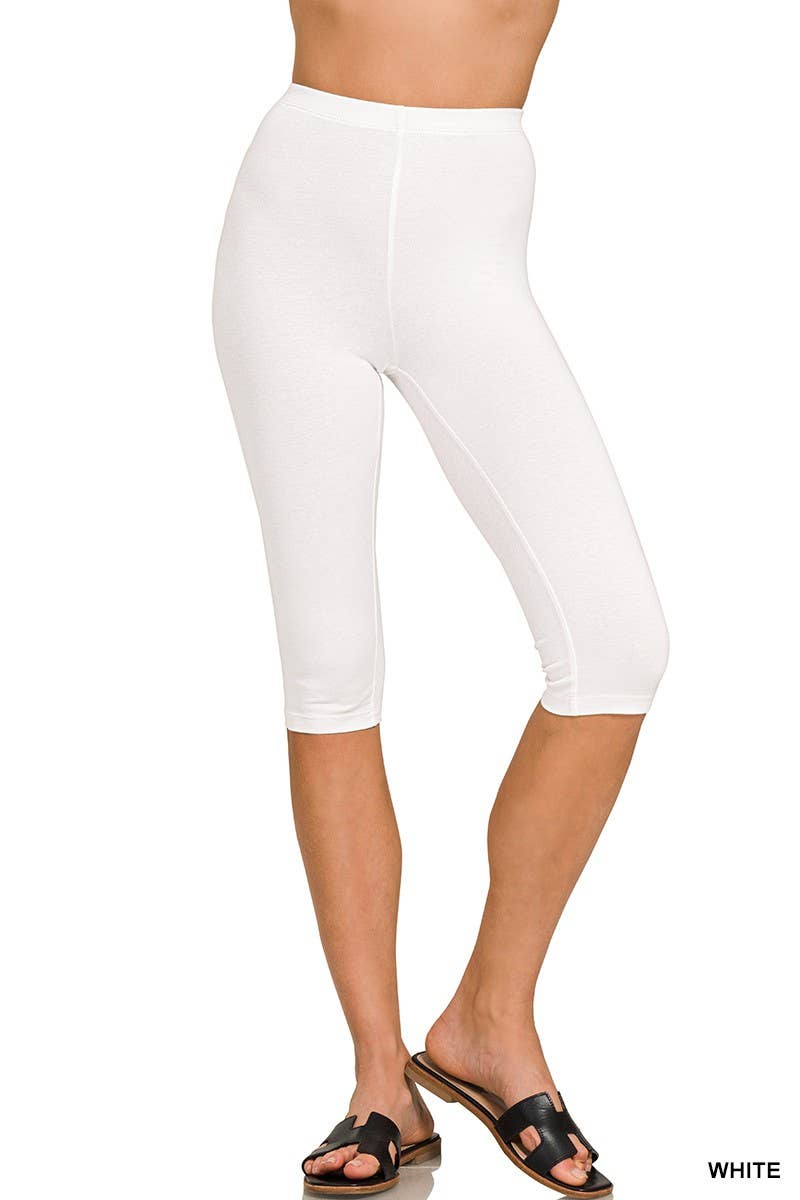 Vanilla Monkey - Vente Legging de sport/d'intérieur – femme - Leggings Capri en coton premium6
