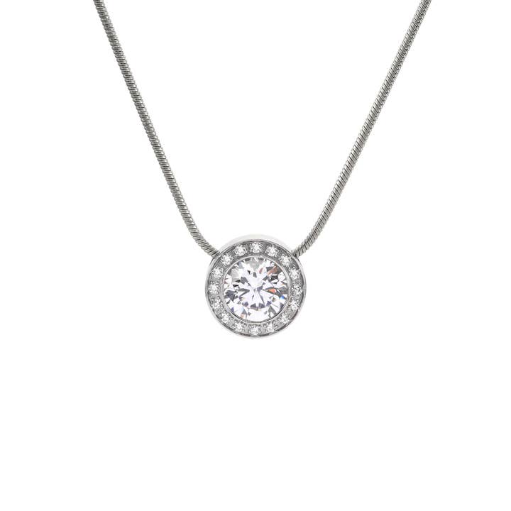 PT125W B.Tiff Aŭreolo 1ct Pendant for wholesale by B.Tiff