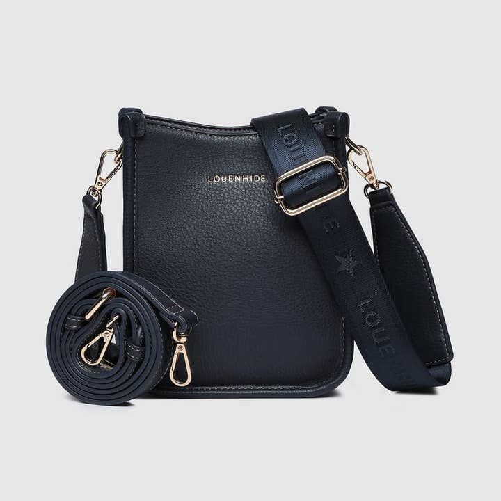 Sac à bandoulière Parker - Bleu marine pour la vente par Louenhide