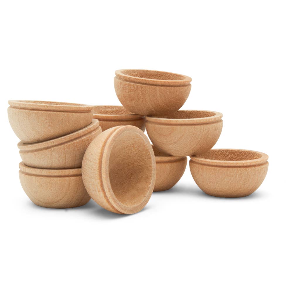 Woodpeckers Crafts - Wholesale Craft Supplies - Mini Wooden Bowls1