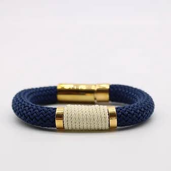 Dockside Rope Bracelet Gold for wholesale by Butler Hill