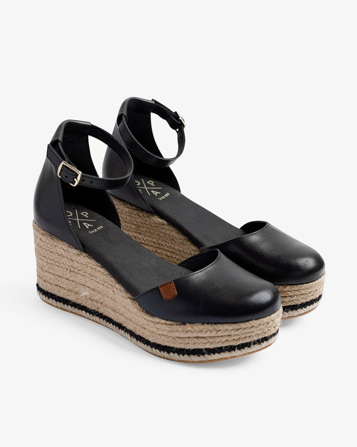 POPA - Wholesale Wedges - Women's - Cantalar Black Leather3
