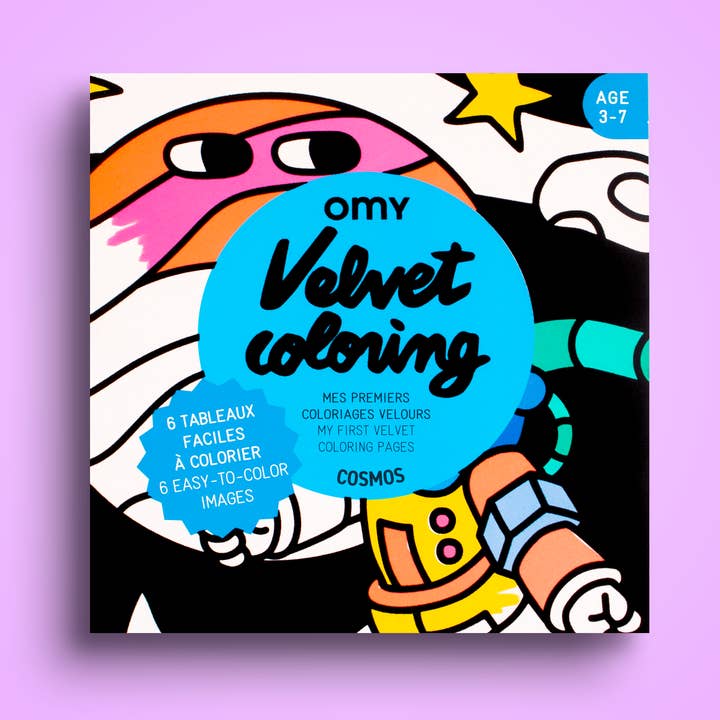 Cosmos - Velvet coloring for wholesale by OMY