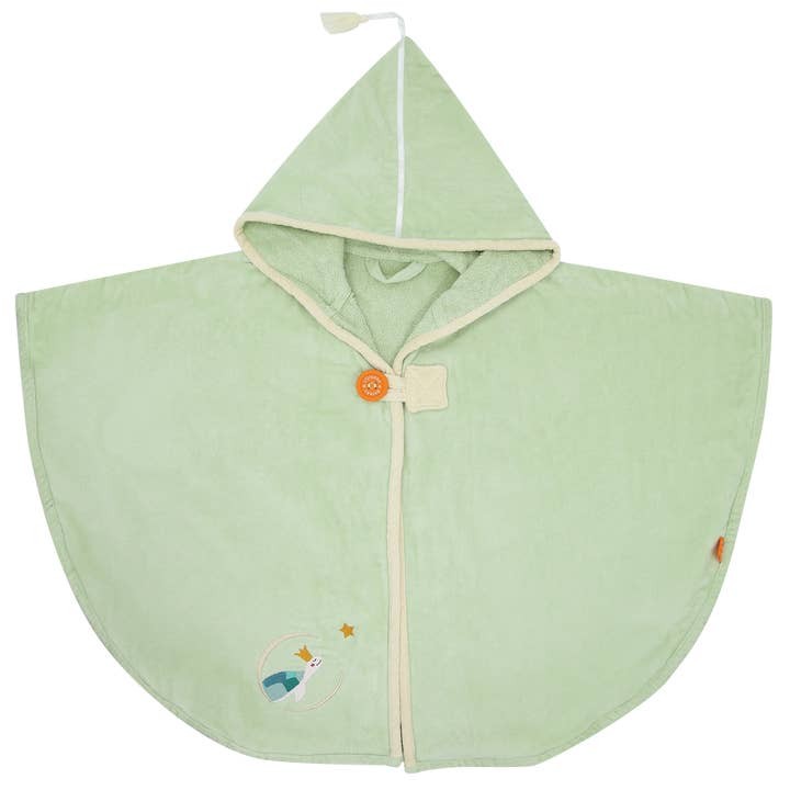 Baby and children's bath cape - Menthalo turtle for wholesale by L'Oiseau Bateau