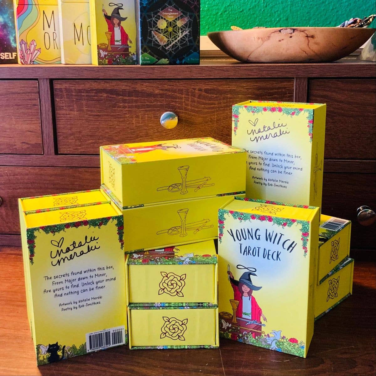 Laughing Cat Publishing – wholesale Tarot-kort – Young Witch tarotkortlek6