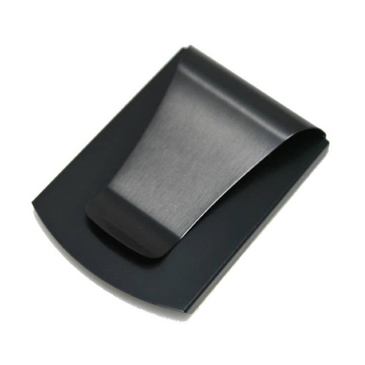 Storus - Vente Portefeuille – unisexe - Smart Money Clip® - Noir mat brossé0