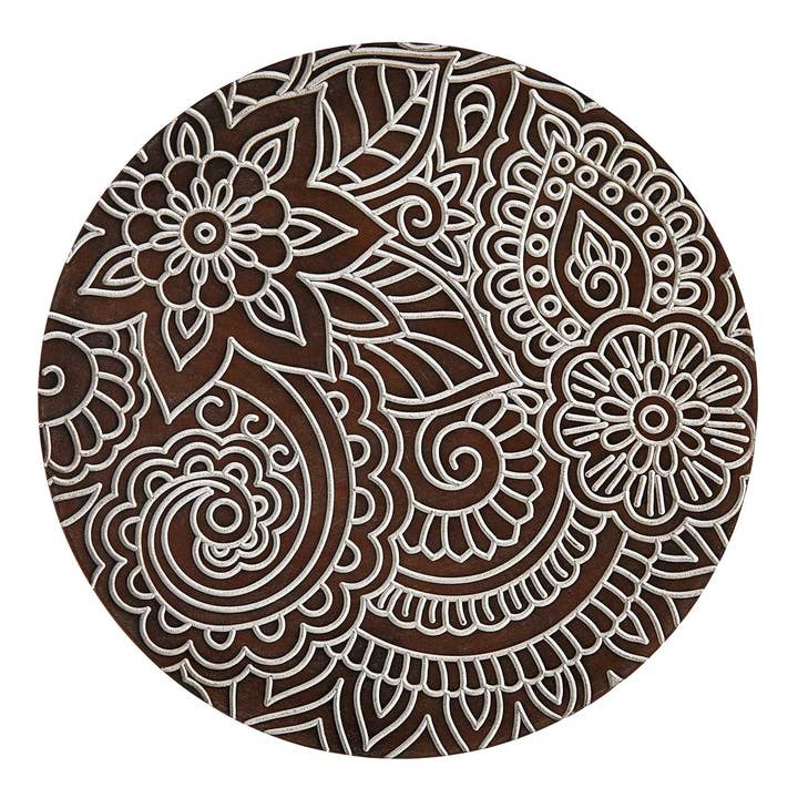 SERRV International - Wholesale Side Table - Kairi Carved Side Tables - Set of 21