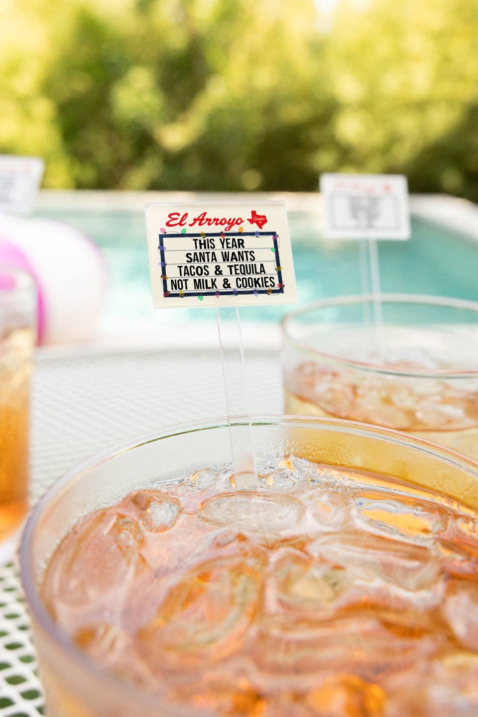 El Arroyo - Vente Mélangeurs à boisson - Bâtonnets à mélanger Marquee - Bâtonnets à mélanger de fête0