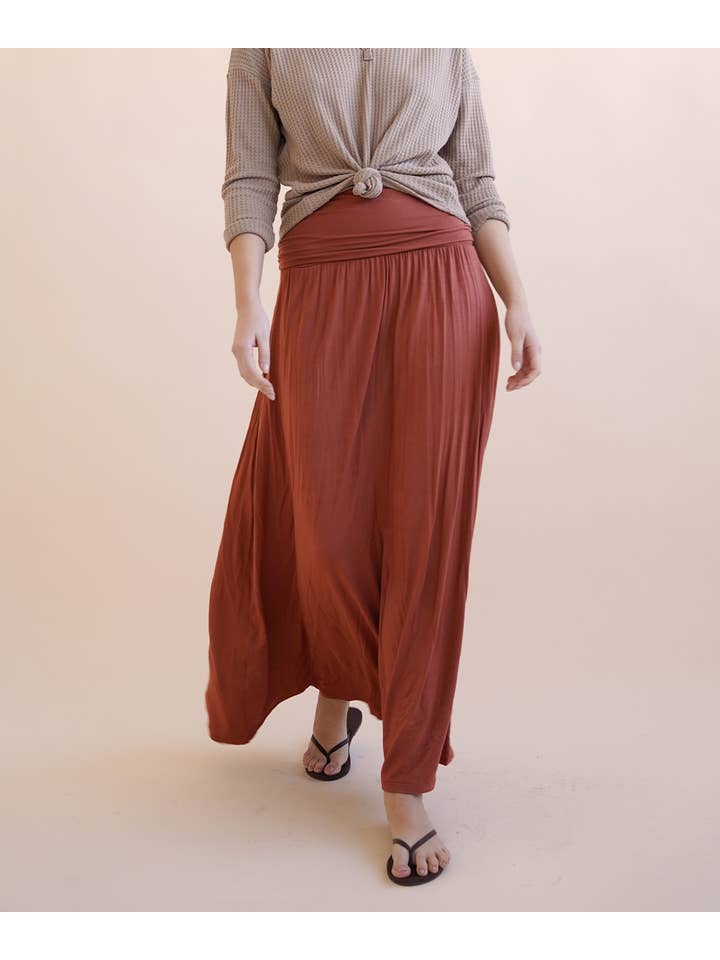 Studio Ko Clothing - Wholesale Skirt - Women's - BAMBOO YOGA MAXI SKIRT