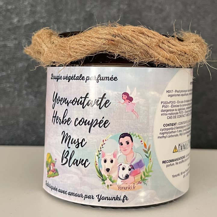 Scented candle in small container for wholesale by Yonunki