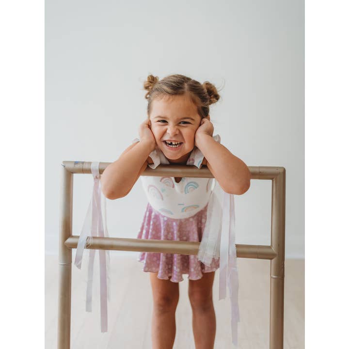 Cheeky Plum - Wholesale Leotard – Child - Farrah Leotard - Over the Rainbow2