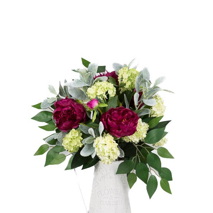 Mezu Silk Flowers - Wholesale Artificial Flowers - Artificial Pale Green Viburnum