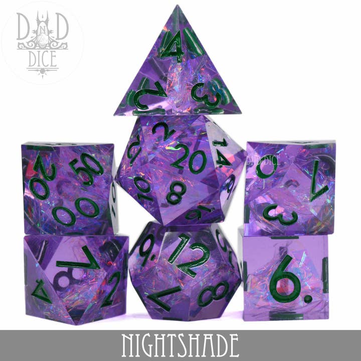 DNDDICE.COM - Wholesale Dice - Nightshade (Handmade)1