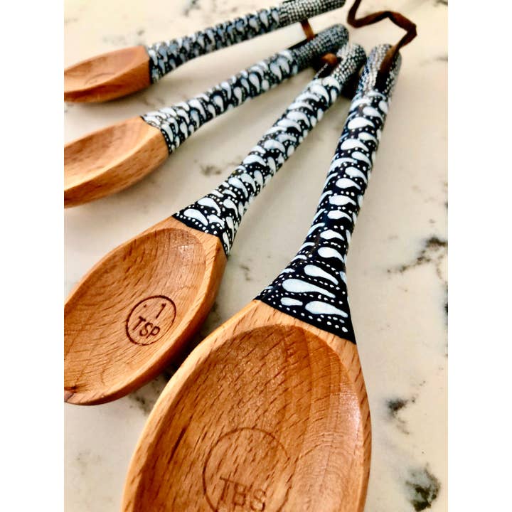 Oh The Places We Go Shop – wholesale Measuring spoon – Spotty Baking Spoons - Measuring Spoons - Baking Lover