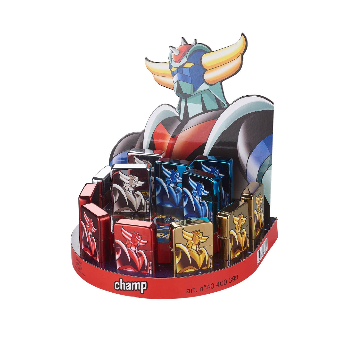 Champ by Polyflame - Wholesale Lighter - GORDORAK Windproof stone lighter display