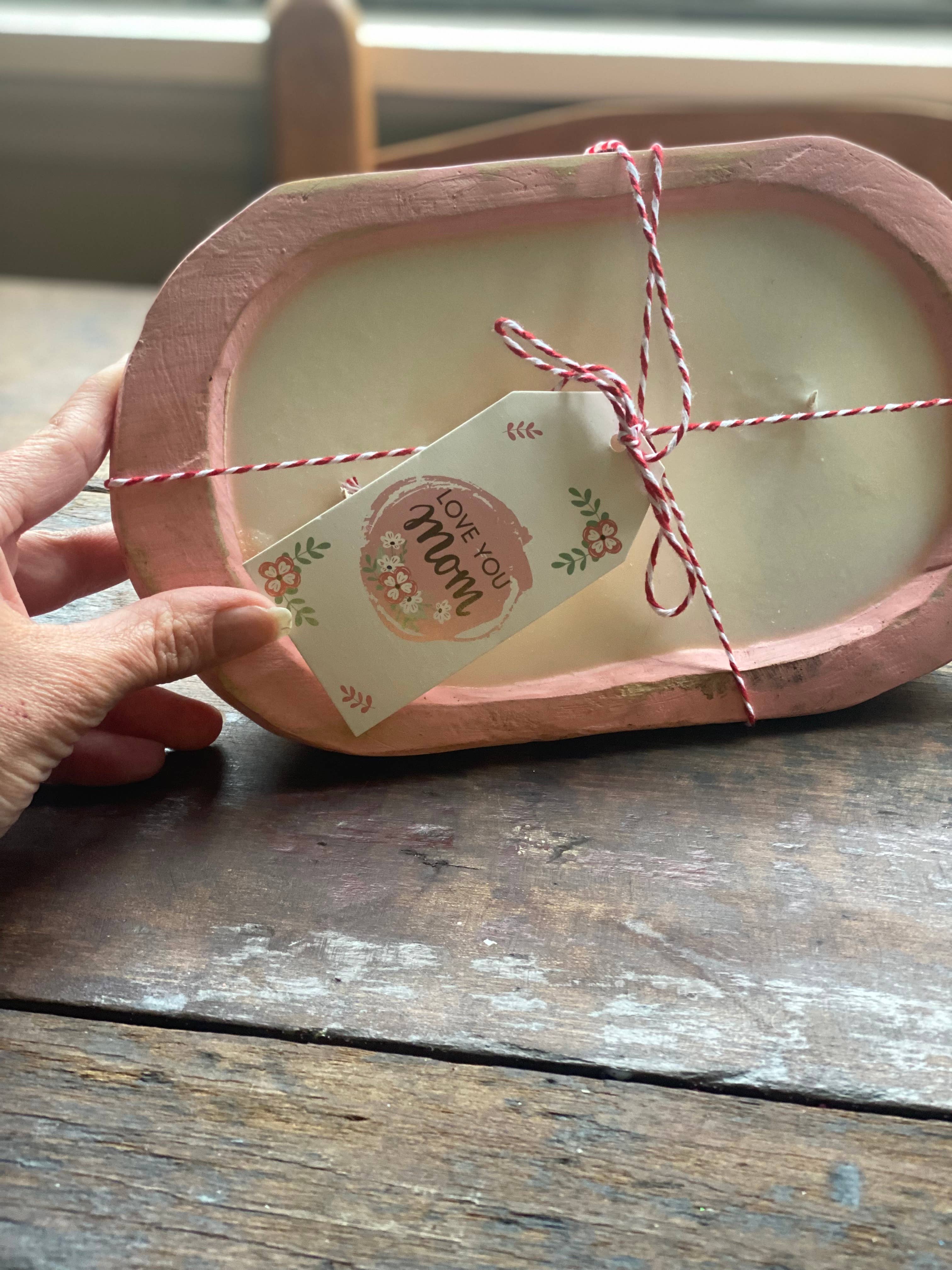 Plant Life - Wholesale Jar/Filled Candle - Pink Dough Bowl Candle2