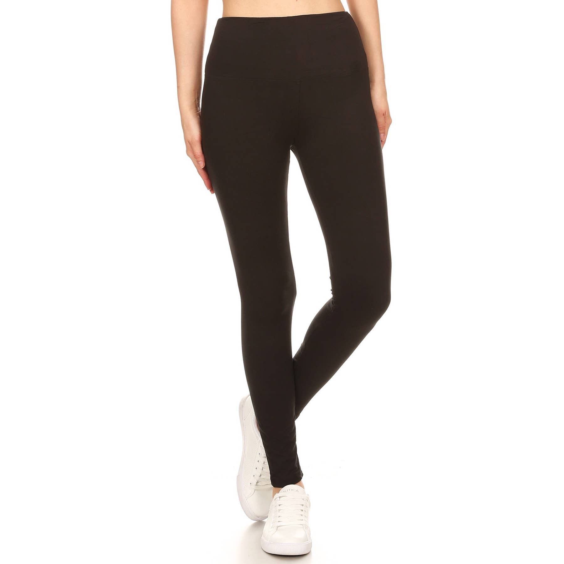 Leggings Depot - Wholesale Fashion Leggings - Women's - 5" Yoga Band Buttery Soft High Waist Leggings1