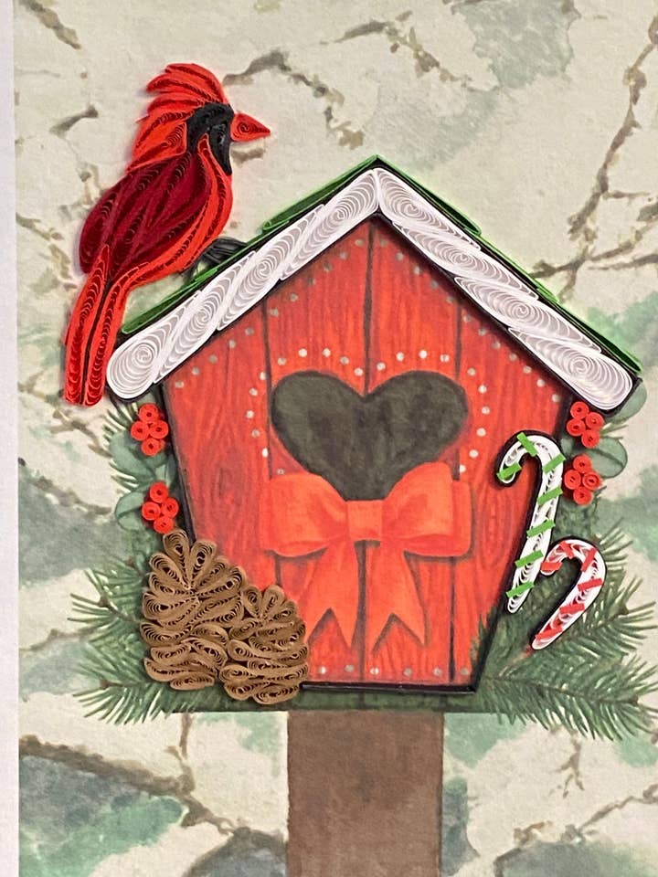 Weihnachts-Vogelhaus für den Großhandel von UViet Store