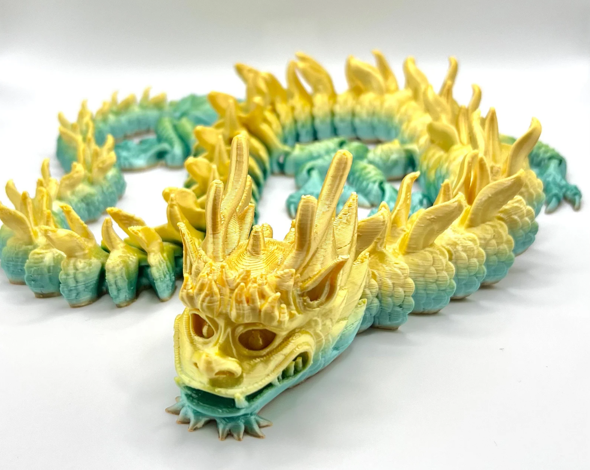Cloud Nine 3d Studio - Wholesale Decorative Figurine - Articulated Chinese Dragon, Gift for Dragon Lover8