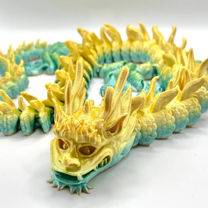 Cloud Nine 3d Studio - Wholesale Decorative Figurine - Articulated Chinese Dragon, Gift for Dragon Lover8