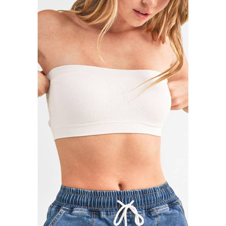 SEAMLESS TUBE TOP BRA PAD INSERTS for wholesale by Timeless